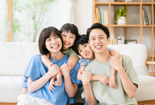いつまでも快適で笑顔あふれる毎日を過ごしてほしいから イメージ写真